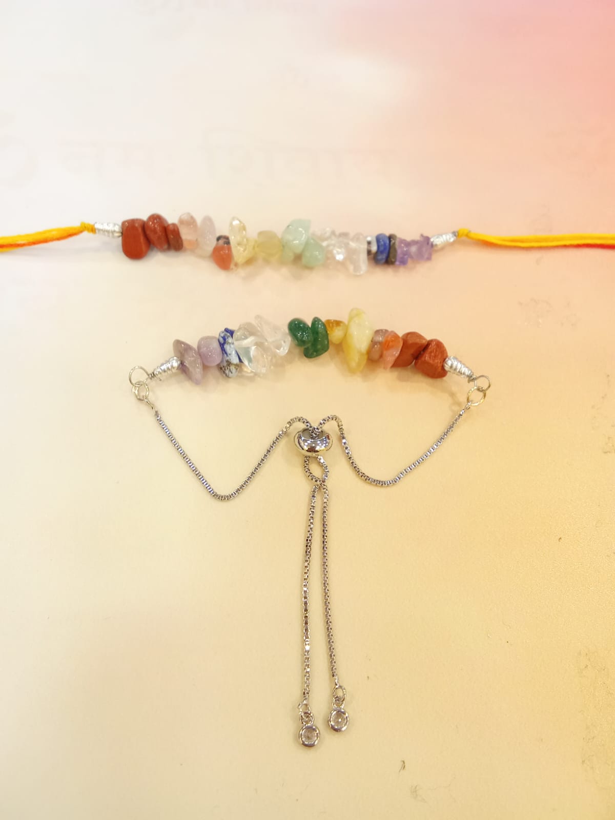 7 Chakras chips rakhi