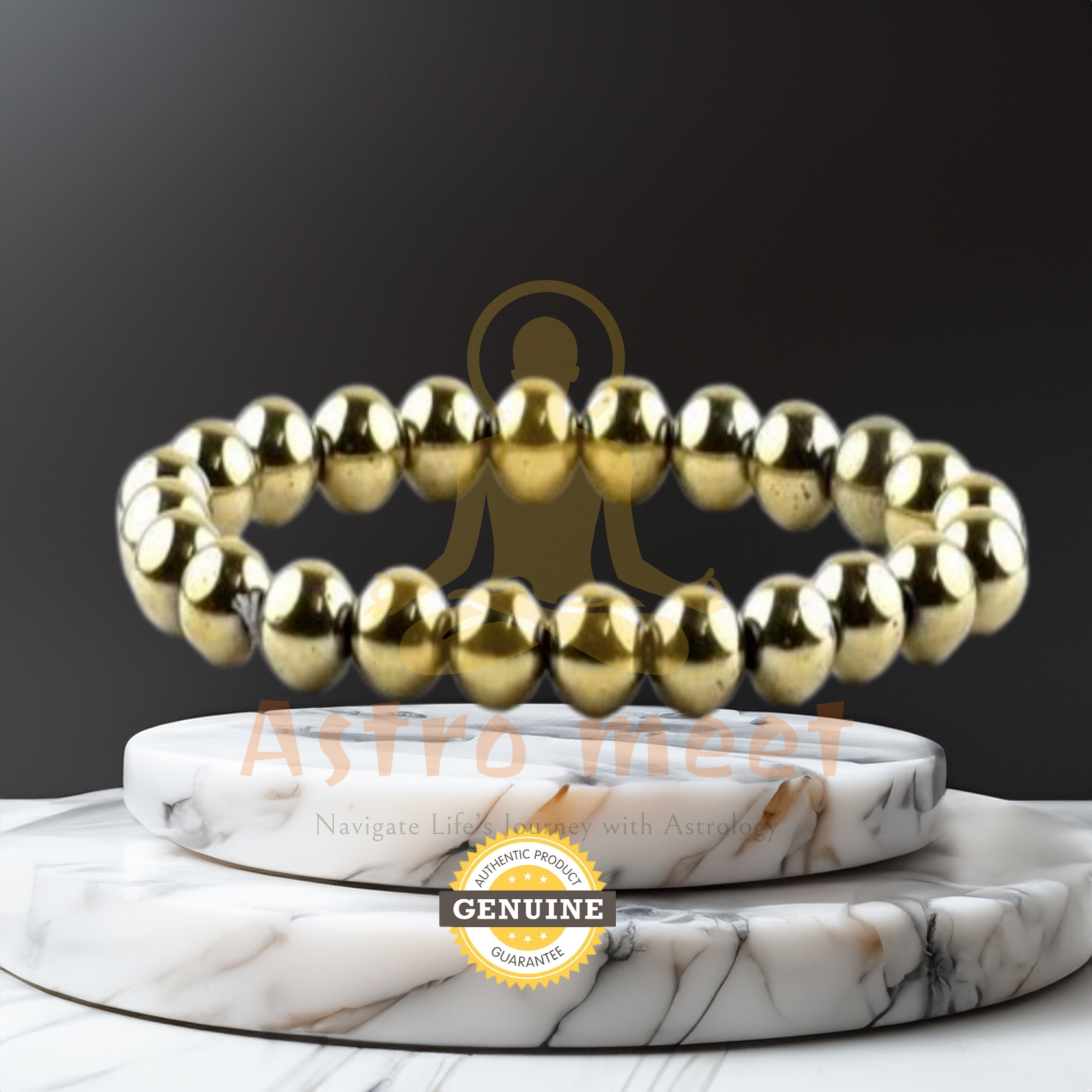 Money Magnet - Golden Pyrite Bracelet Golden Pa